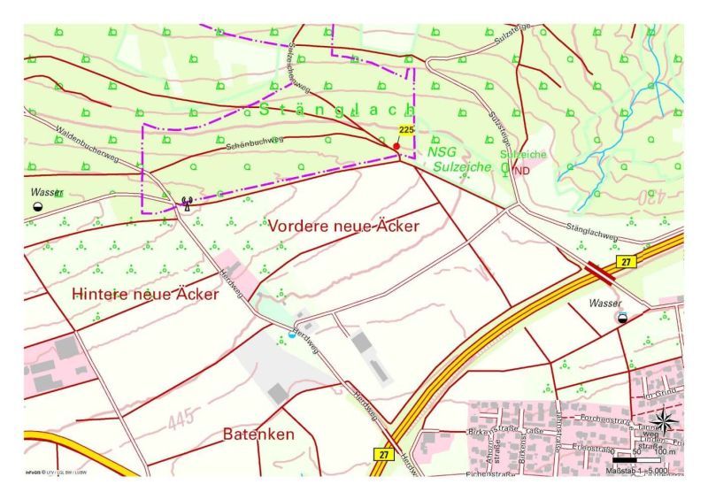 Lageplan der Polter Teil 3
